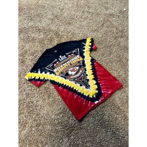 Majestic Tie Dye Graphic Super Bowl Champions Kansas City Chiefs Tee Size M